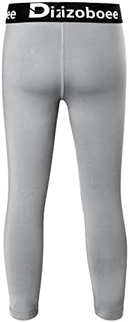 Dizoboee момчиња компресија панталони хеланки за хулахопки за спортски младински деца атлетска кошаркарска база слој