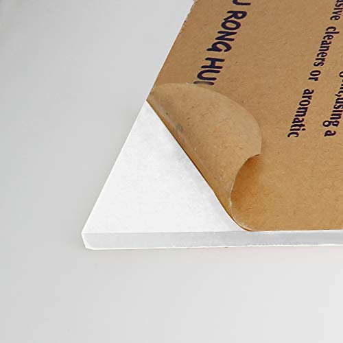 Othmro 2pcs јасен акрилен лист, листови од плексиглас 15,75 *11,8 со заштитна хартија, 3/25 дебел акрилен панел, за уметнички занает, проекти