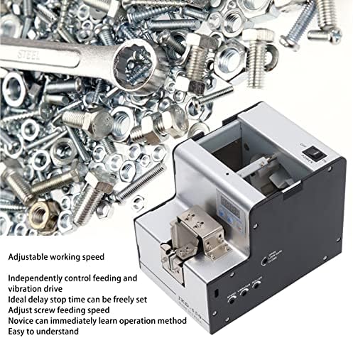 Автоматска машина за броење на завртки, прилагодлива машина за завртки за припирање, дигитална машина за транспортер на дигитална фидер за M1.0‑5.0
