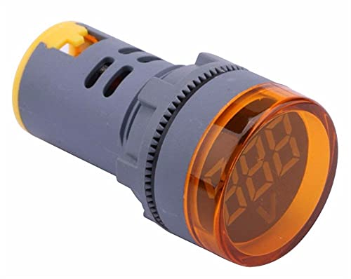 PHNT LED дисплеј Дигитален мини волтметар AC 80-500V мерач на напон мерач на мерач на мерач на волт-монитор Светлосен панел