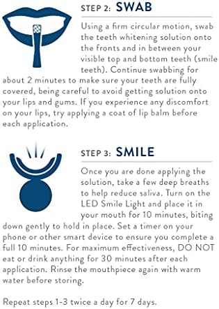 Сакајте го комплетот за белење на забите за белење на забите - Систем за белење на забите со LED сино светло уста - Белење на домашни