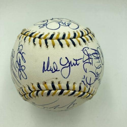 Мајк Пастрмка Меки Бетс година Тимот на сите starвездени игри потпиша бејзбол 26 SIGS JSA COA - Автографски бејзбол