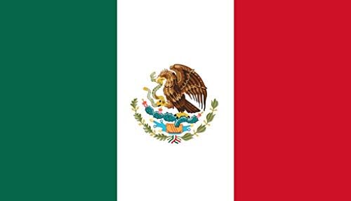 Tenner.London Set од 5 мексиканско знаме железо на екран печатење ткаенина Апликација машина за миење садови во Јужна Америка Бандера де