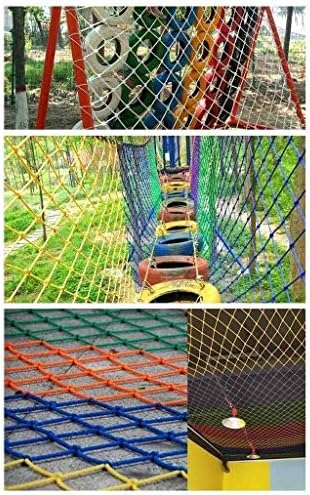 Повеќенаменска Заштитна Мрежа За јаже, Мрежа За Безбедност На Деца Отворено Игралиште За Качување По Скали Балкон Против паѓање Мрежа
