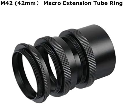 Макро прстен M42 Extension Tube, компатибилен со за 42мм Монтирајте го вашиот филм и дигитална SLR камера, прстен за цевки за макро