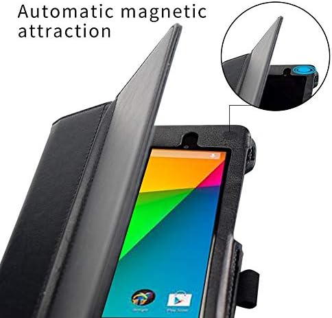 AFESAR за Google Nexus 7 2013 FHD 2nd Gen Tablet Case, Premium Slim Synthetic Leather Flip Stand Cover Magnetic Close Magnetic Close за Asus