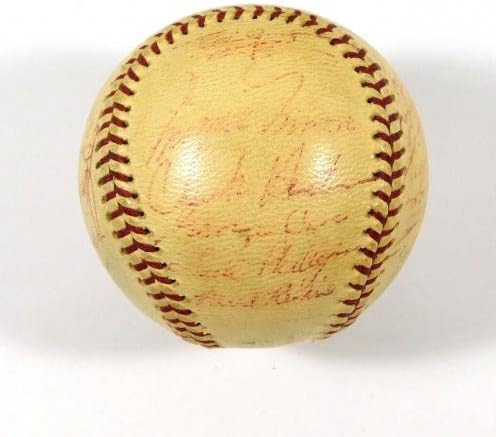 1963 Сенаторите На Вашингтон Го Потпишаа ОАЛ Бејзбол Мики Вернон - Бејзбол Со Автограм