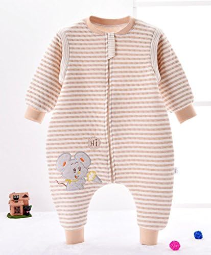 Среќна цреша бебе широка нозе со комбинезори од одвојување на облека, 6м-3Т