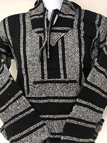 Автентични Мексикански Долна Качулка Џемпер Пуловер Мекситеми