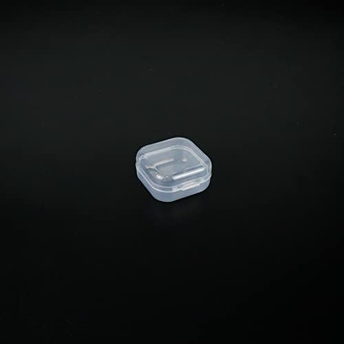 Wealrit 12 парчиња Мини Пластични Јасни Монистра Контејнери За Складирање Кутија, Транспарентна Кутија За Складирање, Пластични Контејнери