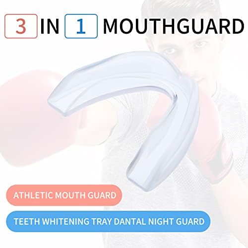50 парчиња спортски чувари на устата Масовно за заштита на устата Атлетска уста за уста, гума силиконски боксер, возрасни деца за фудбал,