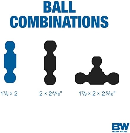 B&W приколка за прицврстувачи на приколката за прилагодување на приколката за прицврстување на приколката за прицврстување на топката