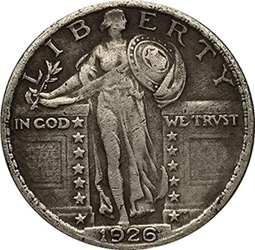 Комеморативна монета Криптоцентрација Омилена монета 1926 година Американска слобода орел сребрена обложена копија од монета копија комеморативна