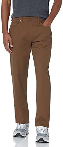 Essentials Men's Athtice-Fit со 5 џебни истегни панталони