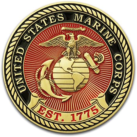 Монета со предизвици на морските корпуси Е3! USMC LCPL ранг воена паричка. Монета за предизвици на Ленс Корпорал! Дизајнирано од маринци за