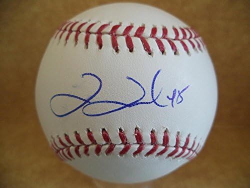 Jimим nsонсон Лос Анџелес Ангели потпишаа автограмиран М.Л. Бејзбол w/COA