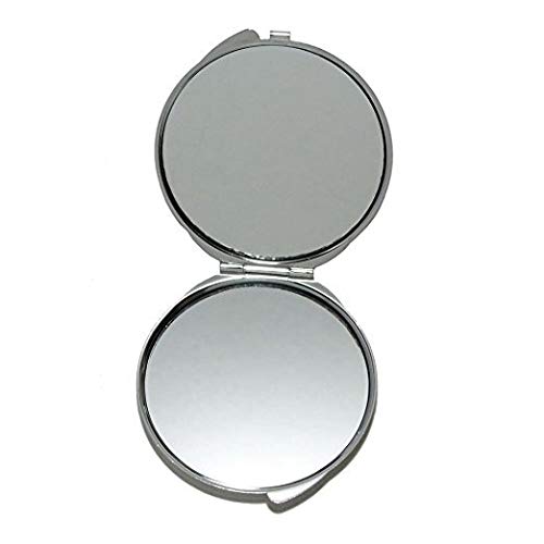 Огледало,огледало за шминка,Слатко Смешно Куче Мопс,џебно огледало, 1 Х 2Х Лупа
