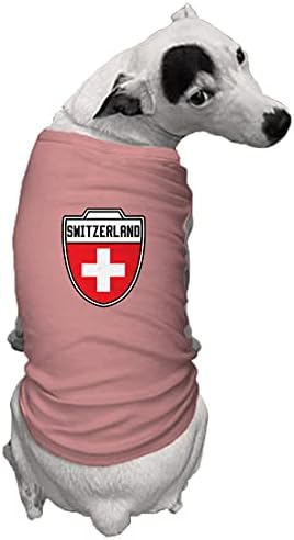 Швајцарија - кошула за кучиња од фудбалски сртот на фудбал