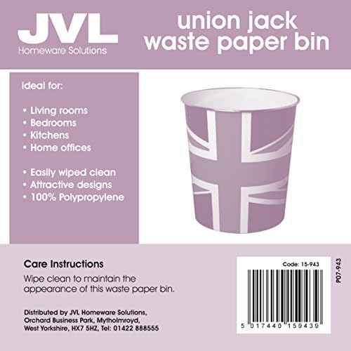 JVL Union Jackек со знаме за отпадоци 25x26,5cm полипропилен