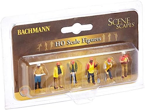 Сцена на Бахман, Scopes-Miniature Figures-Civil инженери HO Scale, повеќебојни