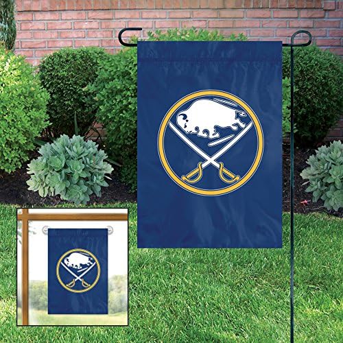Партија животно NCAA Buffalo Sabers градина/знаме на прозорецот