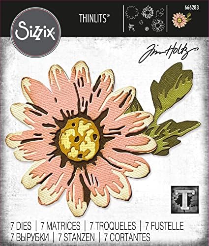 Sizzix Thinlits Die Set 7pk цвет од Тим Холц, 666283, брусница