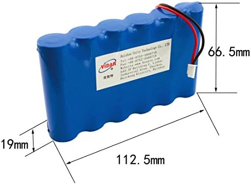 Пакет Литиум - Јонски Батерии на Полнење-ВИДАР 3.7 V 13200MAH Пакет Ли-Јонски Батерии Со Висок Капацитет СО JST PH2. 54/2p Приклучок