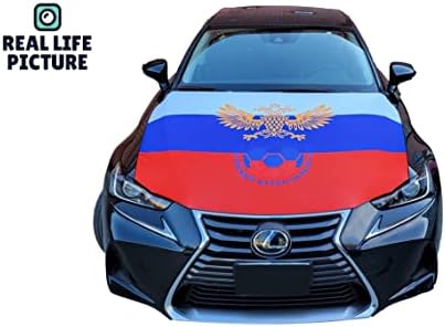 Светско првенство на ФИФА Русија со знаме на автомобили, покритие со земја, меѓународен тим на Футбол, кој се лизга еластична водоотпорна