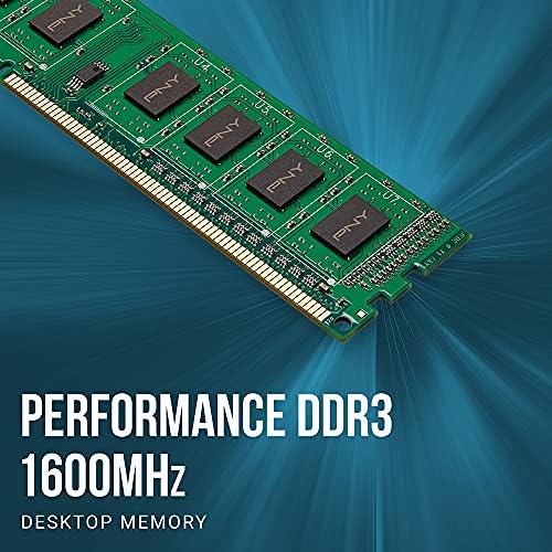 PNY перформанси 8 GB DDR3 1600MHz CL11 1.5V Десктоп меморија - MD8GSD31600NHS