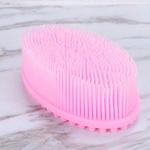 Frcolor Scrubber шампон за миење чевли четки четки за четка за пластична масажа масажер со масажење на телото силиконски спа