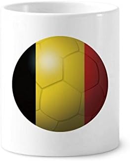 Белгија Национално Знаме Фудбал Светско Првенство Четка За Заби Држач За Пенкало Кригла Керамички Држач За Моливи
