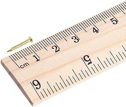 Uxcell Мали мали хардверски месинг нокти 1.2mmx12mm за додатоци за дрвени кутии DIY 200 парчиња