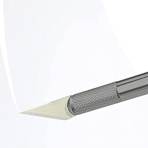 Занаетчиски нож сечило трајно 150 парчиња сечило за резба со јаглероден челик поставено за графичка уметност