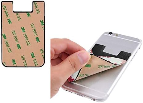 Јапонска цветна уметност 3М лепила за лепење на лична карта за лична карта за паричникот Телефонски торбички џеб за ракави