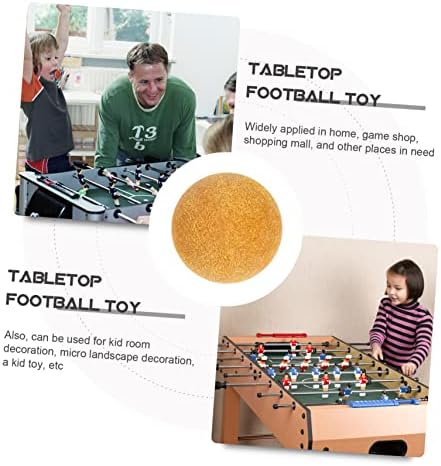 Inoomp 3 парчиња додатоци за фосбол базени топки со топки фудбали за детски фудбалски снабдување со бела фудбалска маса