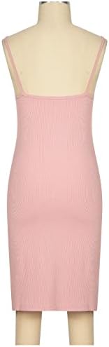 Женски Прерамки За Ремени За Шпагети Секси Фустани Со Еднобојна Обвивка Со Плисиран Шлиц Со Врат Со Врат За Жени 2022
