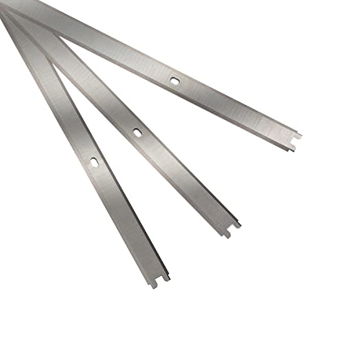 Алатка ASIEG 13-3/8 инчи HSS Planer Nives Repaltive Blades за Ridgid Planer R4330 R4331 TP1300LS замена AC20502 3PCS
