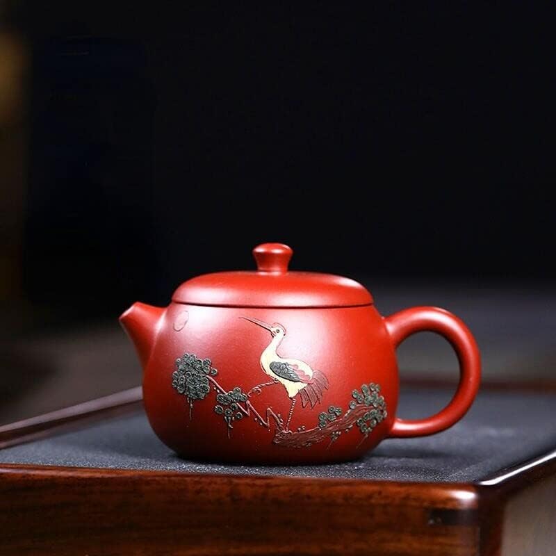 Yixing Purple Clay чајник xishi чај саксија сурова руда Dahongpao кран со висок квалитет на чај oolong pu're set filtle kettle