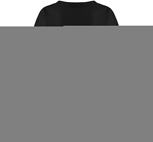 Женска дневна печатена маичка со долги пулвер буква печатење на вратот со долги дуксери плус големина жени