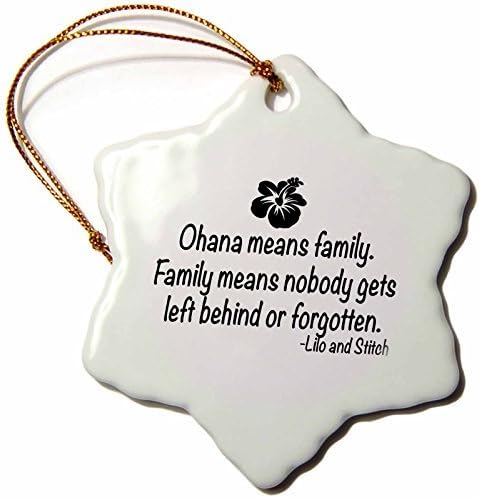 Дива Брамбл 3-инчен порцелански украс, значи семејство