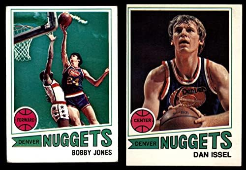 1977-78 Тимот на Топс Денвер Нагетс го постави Денвер Нагетс VG+ Nuggets