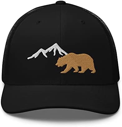 Rivemug yosemite Национален парк претставник на вашиот државен камионџија, планинска мечка везена извезена бејзбол капа мажи жени жени
