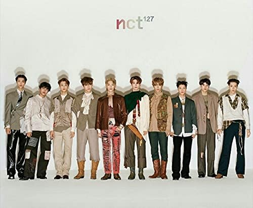 NCT 127 NCT 127 Регулирајте го 1 -ви албум за препарати, случаен насловната ЦД+48P брошура+1P Photocard+Следење KPOP Запечатен