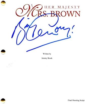 Били Коноли потпиша автограм - г -ѓа Браун целосна филмска скрипта - Judуди Денч, ardерард Батлер, Покахонтас, непристојно предлогот, „Бондок