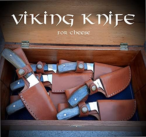 Нож за сирење Викиншки - сечило 4,13 инчи - рачно изработен модел 900