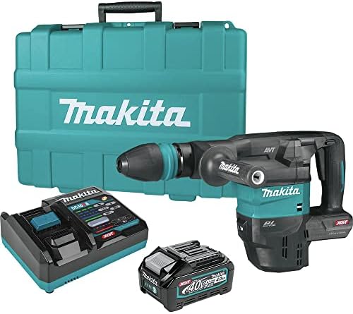 Makita GMH01M1 40V MAX XGT без четка литиум-јон 15 фунти. Комплет за чекан безжичен за уривање