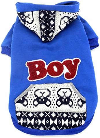 Smalllee_lucky_store британски стил руно џемпер џемпер јакна за мали кучиња, XX-голем, сина