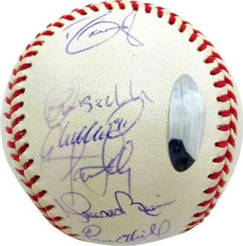 2000 Јанки го потпишаа автограмиран ОМЛ Бејзбол etетер Штајнер - Автограмирани бејзбол