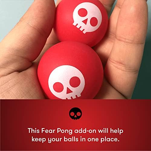 Страв Понг: Сет на торбички со топки-6 дополнителни топки + 10 дополнителни картички за осмелување-совршен додаток за забави
