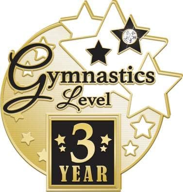 Награди за круни 1,4 x1.45 пинови за теретана, пинови за гимнастика одлична салата Ниво 3 пинови за гимнастичари Премиер
